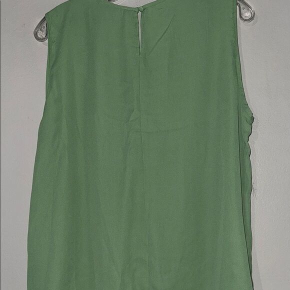 Zac & Rachel Green Pleated Blouse - Picture 10 of 11